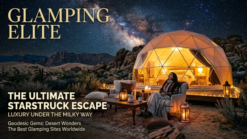 Under the Starlit Sky: The Ultimate Starstruck Glamping Experience