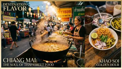 Beyond Pad Thai: Northern Thailand's Street Food Scene