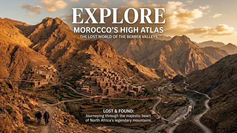 High Atlas Trekking: Uncovering Morocco's Hidden Berber Villages