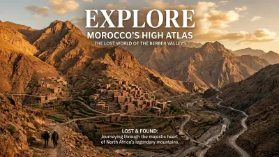 High Atlas Trekking: Uncovering Morocco's Hidden Berber Villages