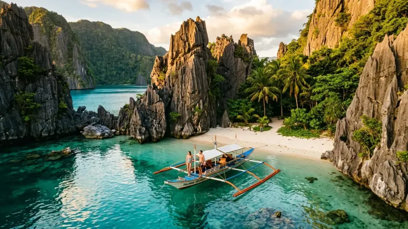 Island Hopping in Palawan